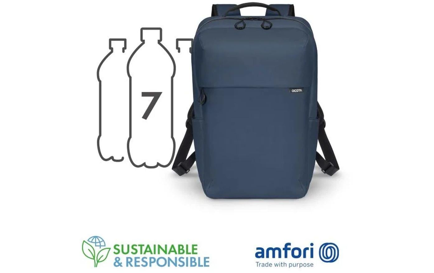DICOTA Commuter – Notebook-Rucksack – für 13–16"-Notebook, Dunkelblau