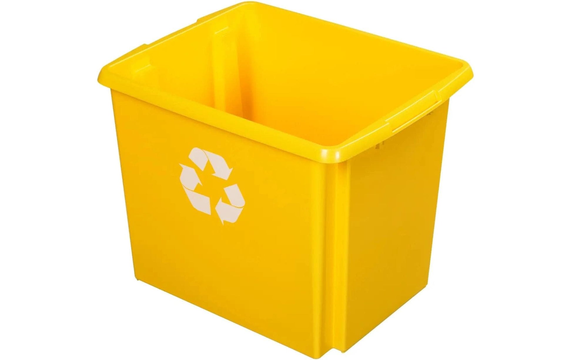 Sigma home Recyclingbox Nesta – 45 l – Kunststoff (PP), rechteckig – Gelb