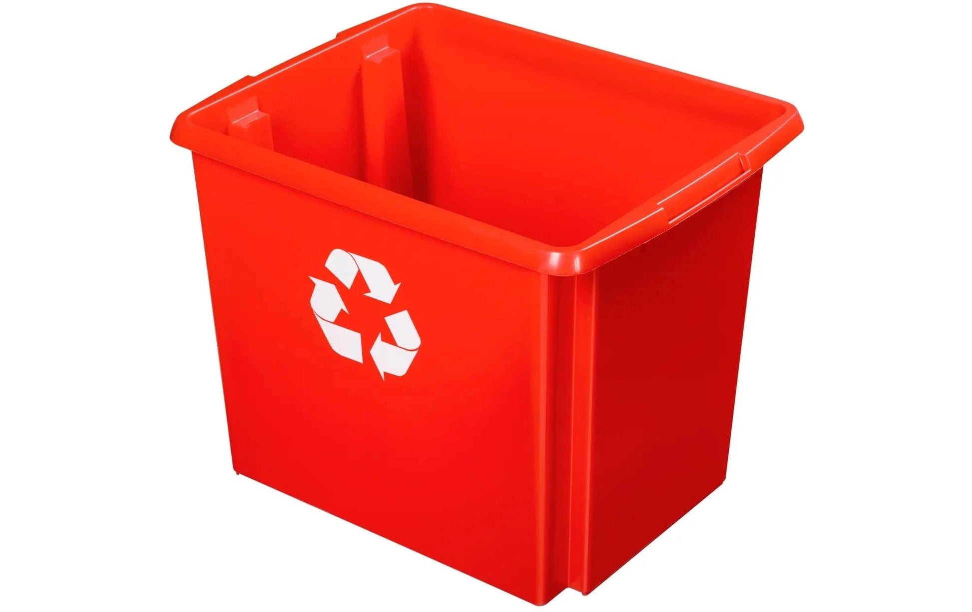 Sigma home Recyclingbox Nesta – 45 l – Kunststoff (PP), rechteckig – rot