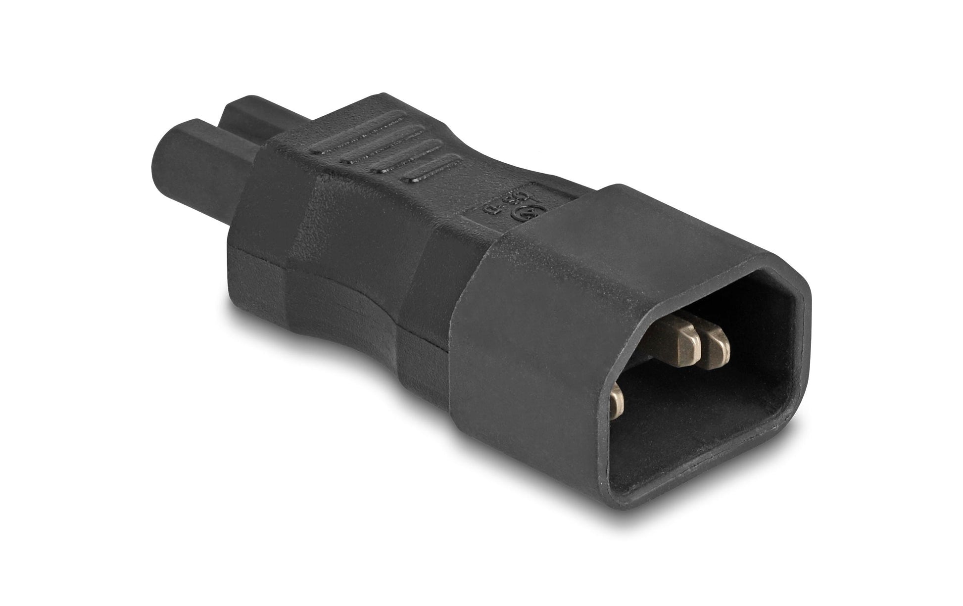 DeLOCK Netzadapter IEC 60320 C14 zu C7 – 2,5 A, 250 V – Schwarz