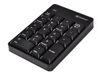 Sandberg Wireless Numeric Keypad 2 – Tastatur, kabellos