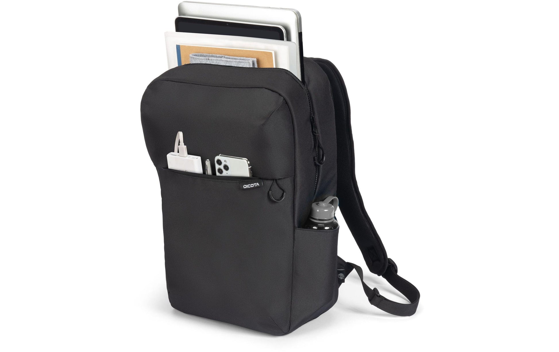 DICOTA Notebook-Rucksack bis 16" – 17 l – Schwarz