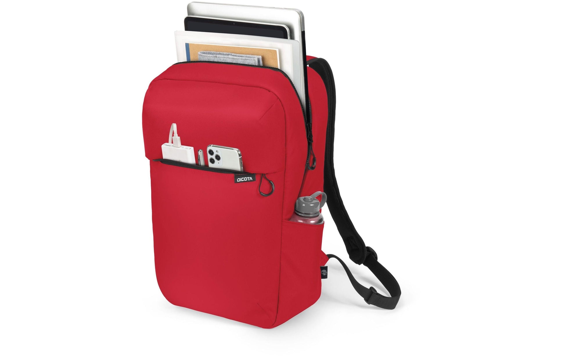 DICOTA Commuter – Notebook-Rucksack – für 13–16"-Notebook, Rot