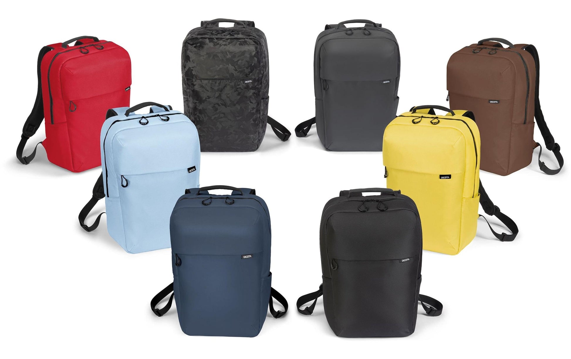 DICOTA Commuter – Notebook-Rucksack – für 13–16" Notebook, Limette