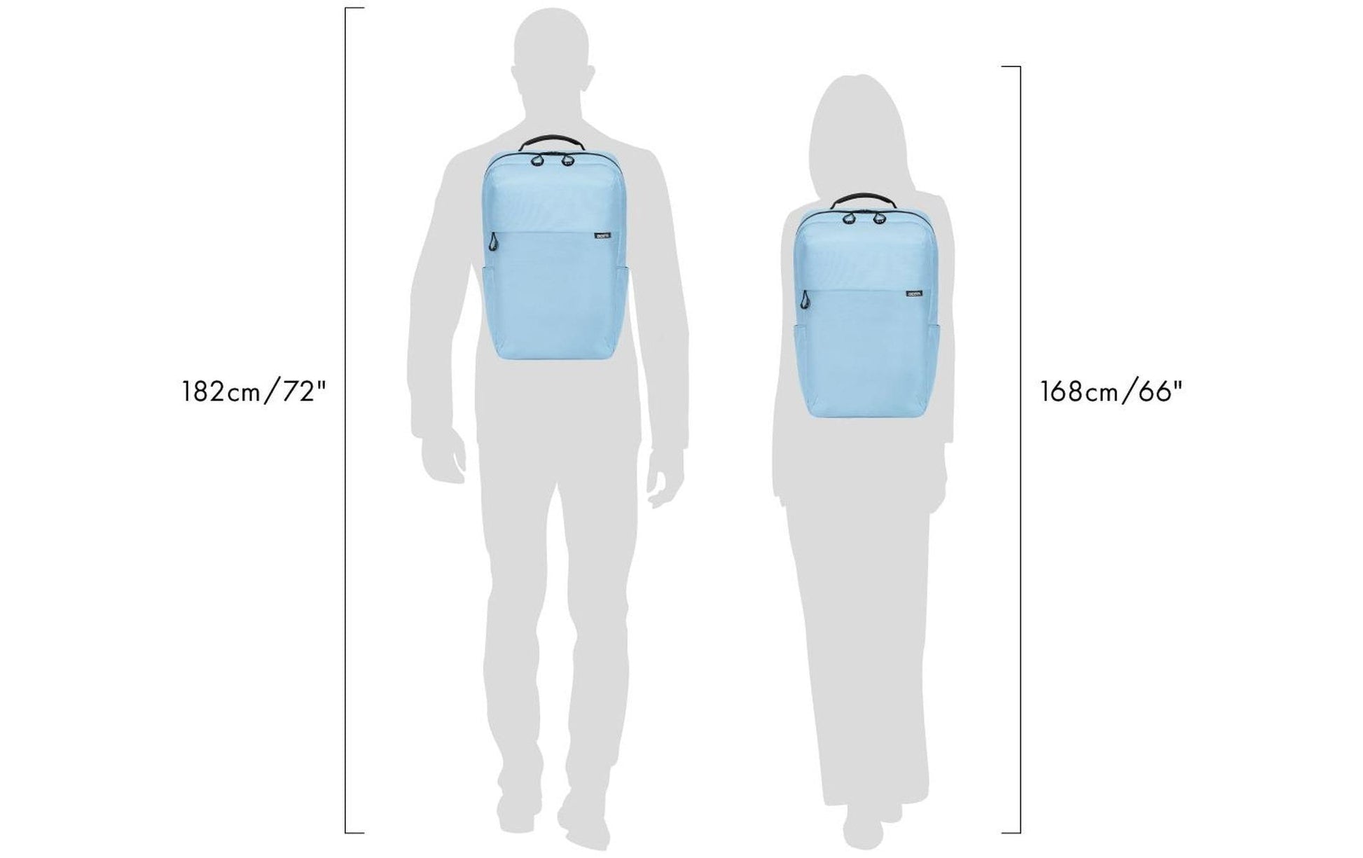 DICOTA Commuter – Notebook-Rucksack – für 13–16" Notebook, Iceblau