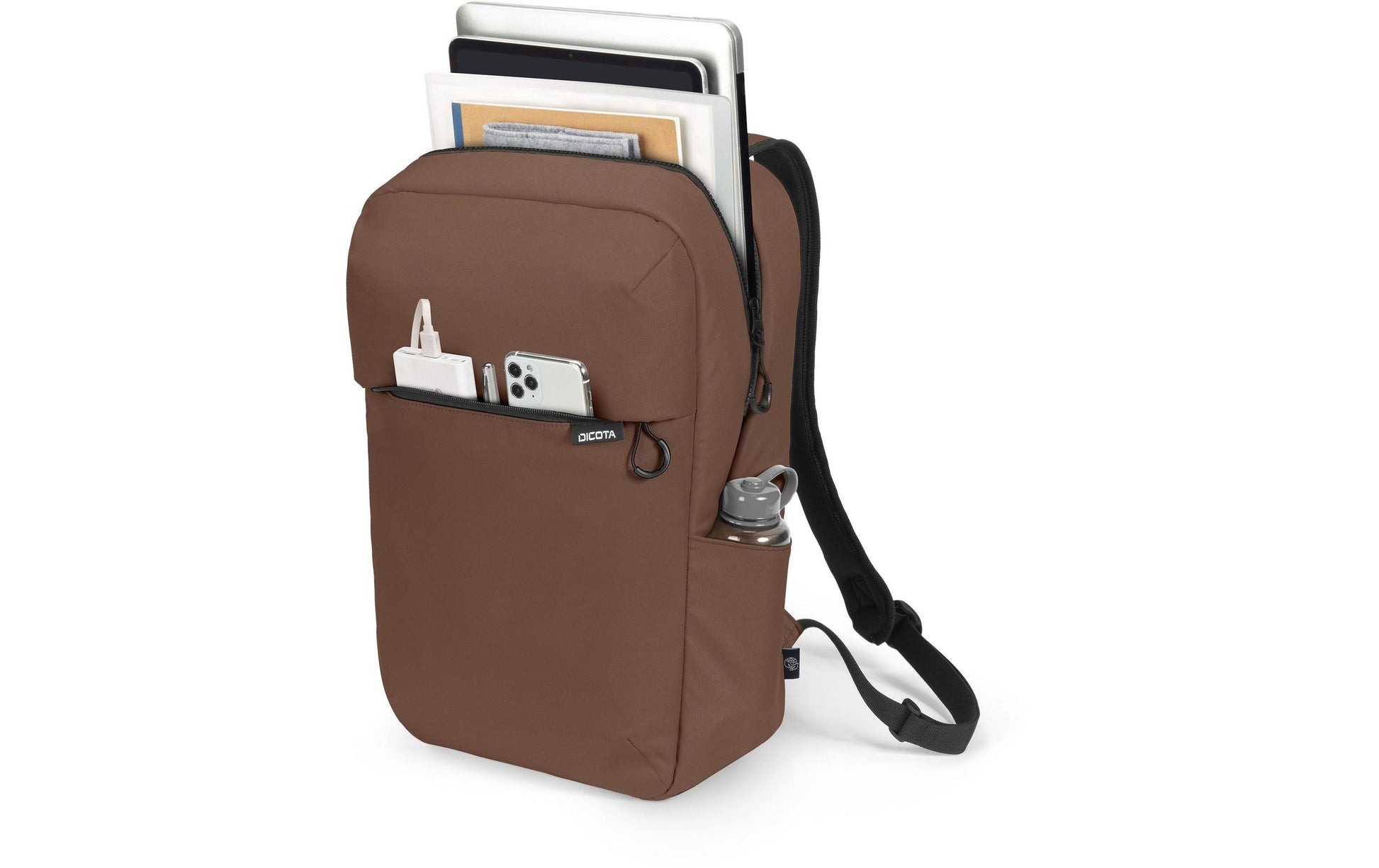 DICOTA Commuter – Notebook-Rucksack – für 13–16"-Notebook, Braun
