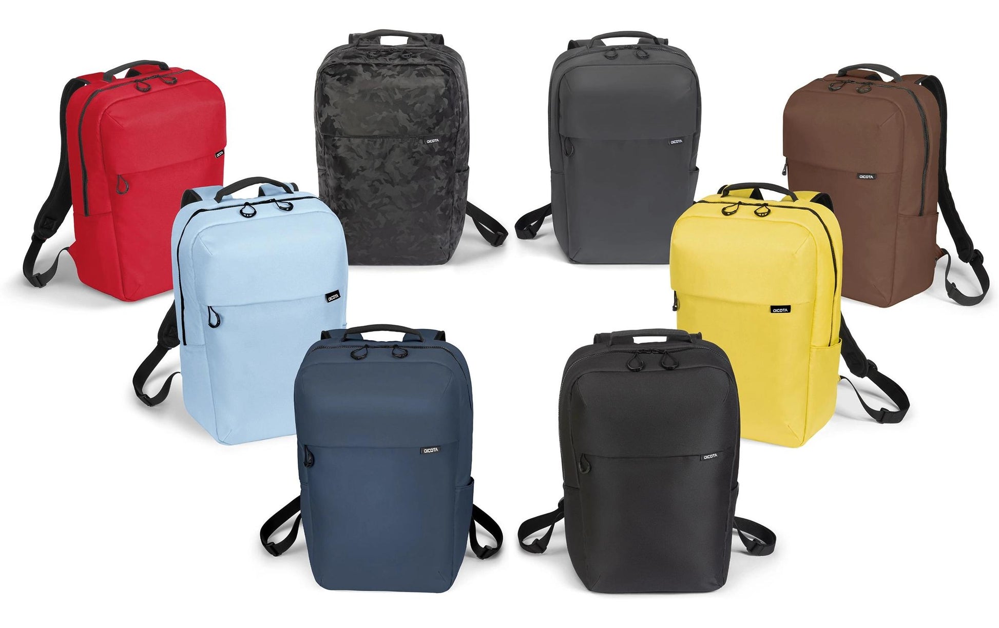DICOTA Commuter D32125 – Notebook-Rucksack – für 16" Notebook, 16 l, Stoff, Camouflage