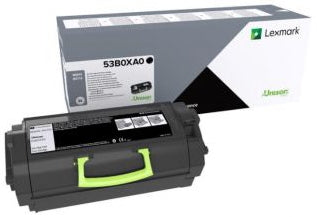 Lexmark 53B0XA0 Schwarz Toner – Original XXL – 45'000 Seiten – für Lexmark MX718de/MS818dn