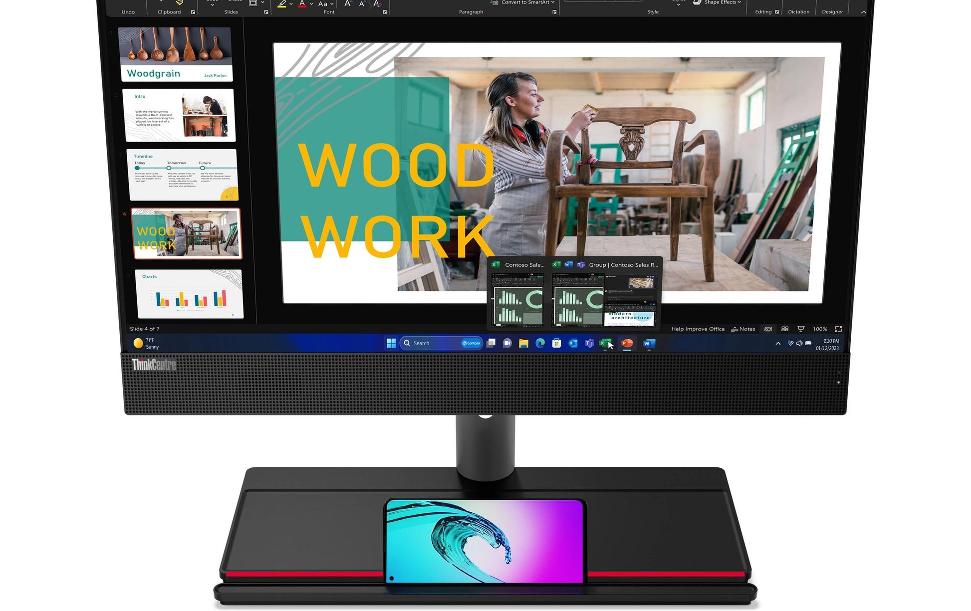 Lenovo ThinkCentre M90a Gen 5 – All-in-One-PC, Windows 11 Pro