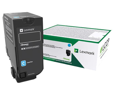 Lexmark Toner – cyan, 15000 Seiten