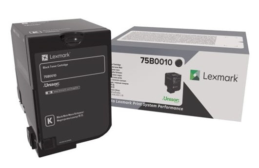 Lexmark Toner – schwarz, 10000 Seiten
