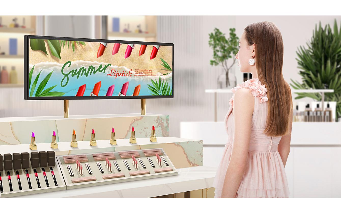 LG 37BH7N-H – Stretch-Display, 37", 1920 × 540, 700 cd/m², 24/7, webOS