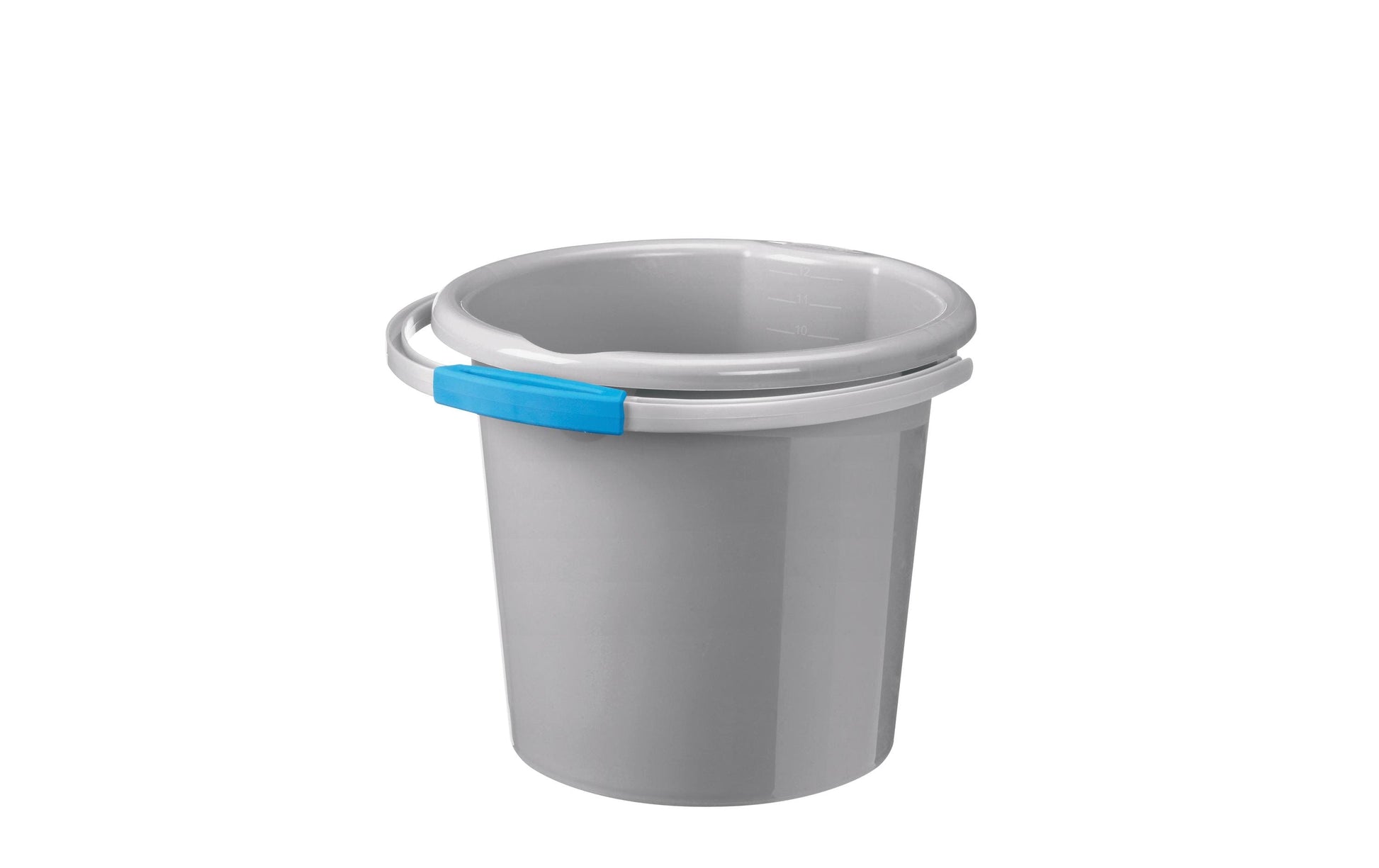 Sigma home Putzeimer Water-Line – 12 l – Kunststoff, grau – 32,0 × 35,0 × 28,0 cm