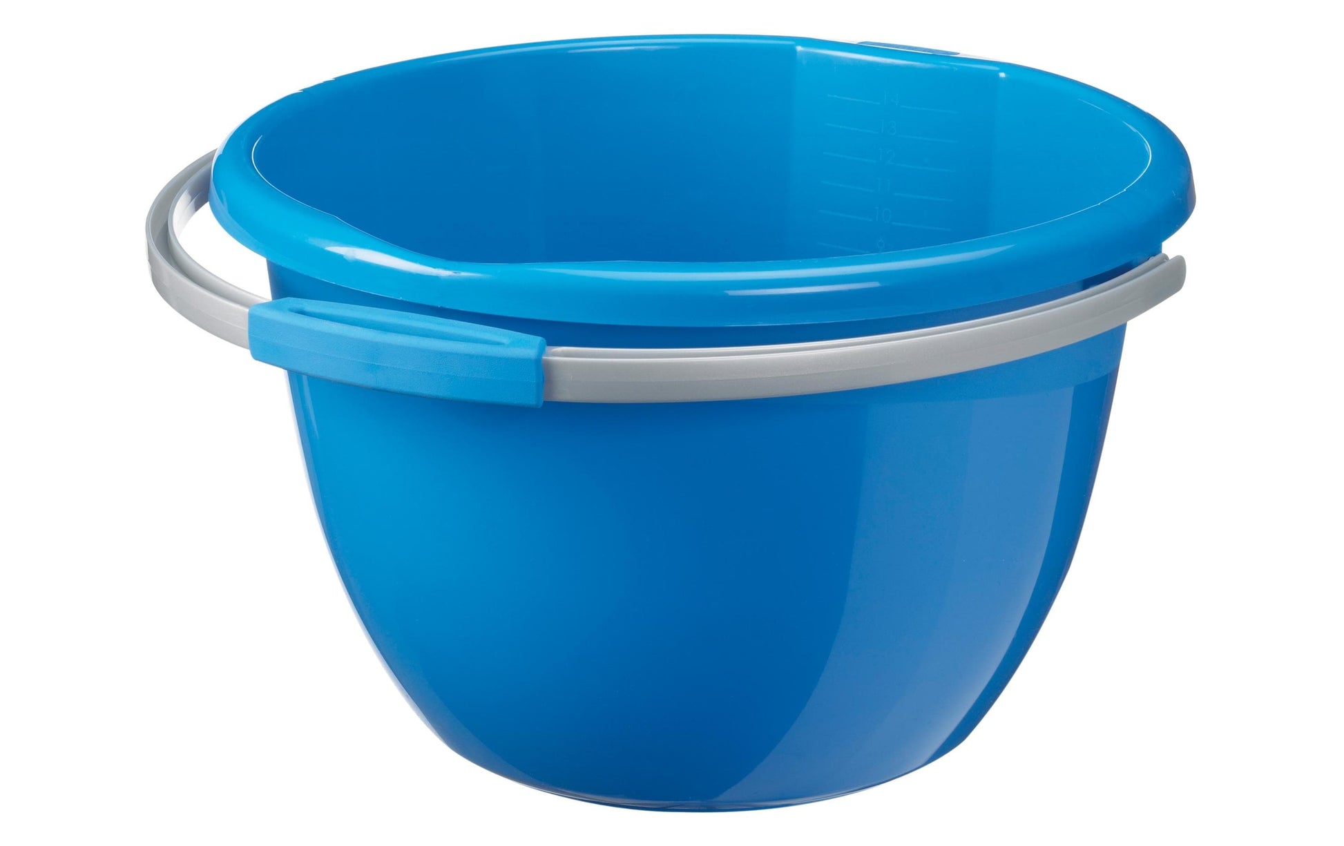 Sigma home Putzeimer Water-Line – 14 l – Kunststoff – Blau – 41,5 × 41,5 × 23,5 cm