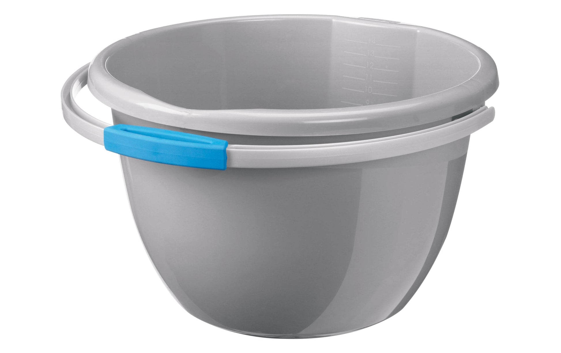 Sigma home Putzeimer Water-Line – 14 l, Kunststoff, Grau, 41,5 × 41,5 × 23,5 cm