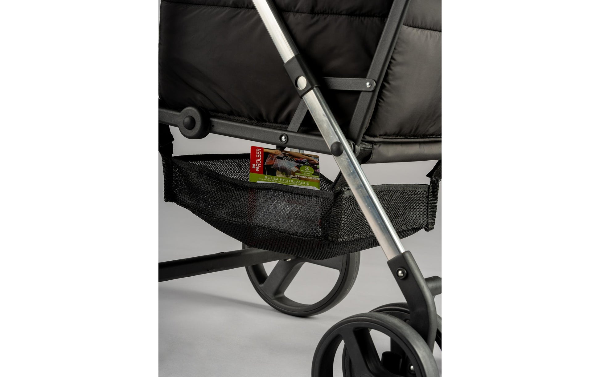 Rolser Stofftasche, Polyester, Schwarz, 400×430×340 mm, 50 kg
