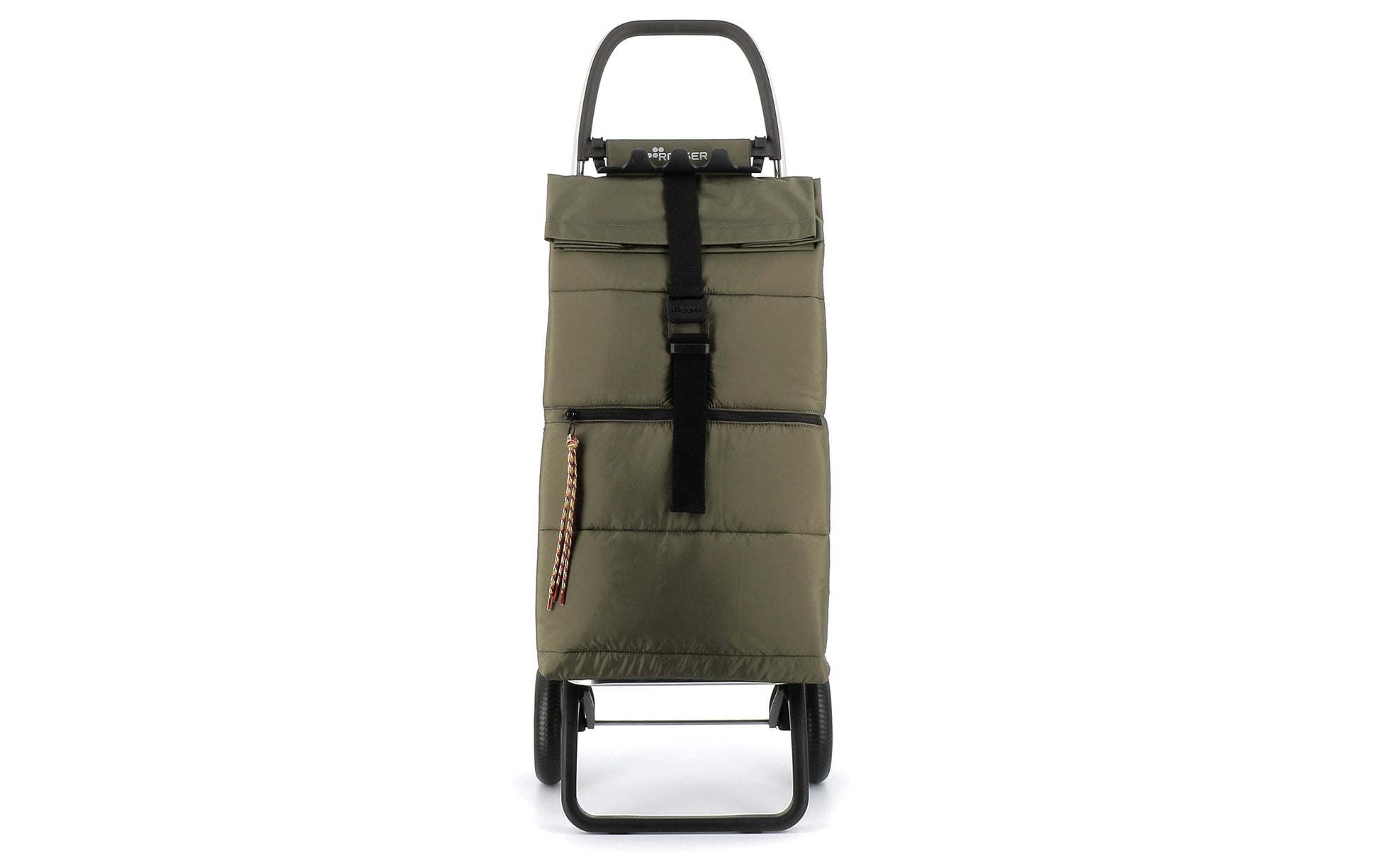 Rolser Stofftasche, Polyester, Grün, 330×710×190 mm, Anpassbarer Handgriff, 2 Räder