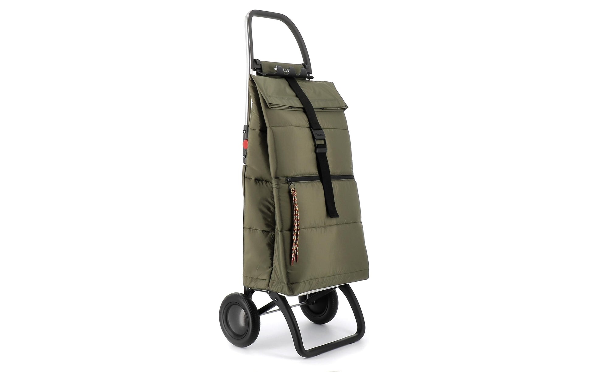 Rolser Stofftasche, Polyester, Grün, 330×710×190 mm, Anpassbarer Handgriff, 2 Räder