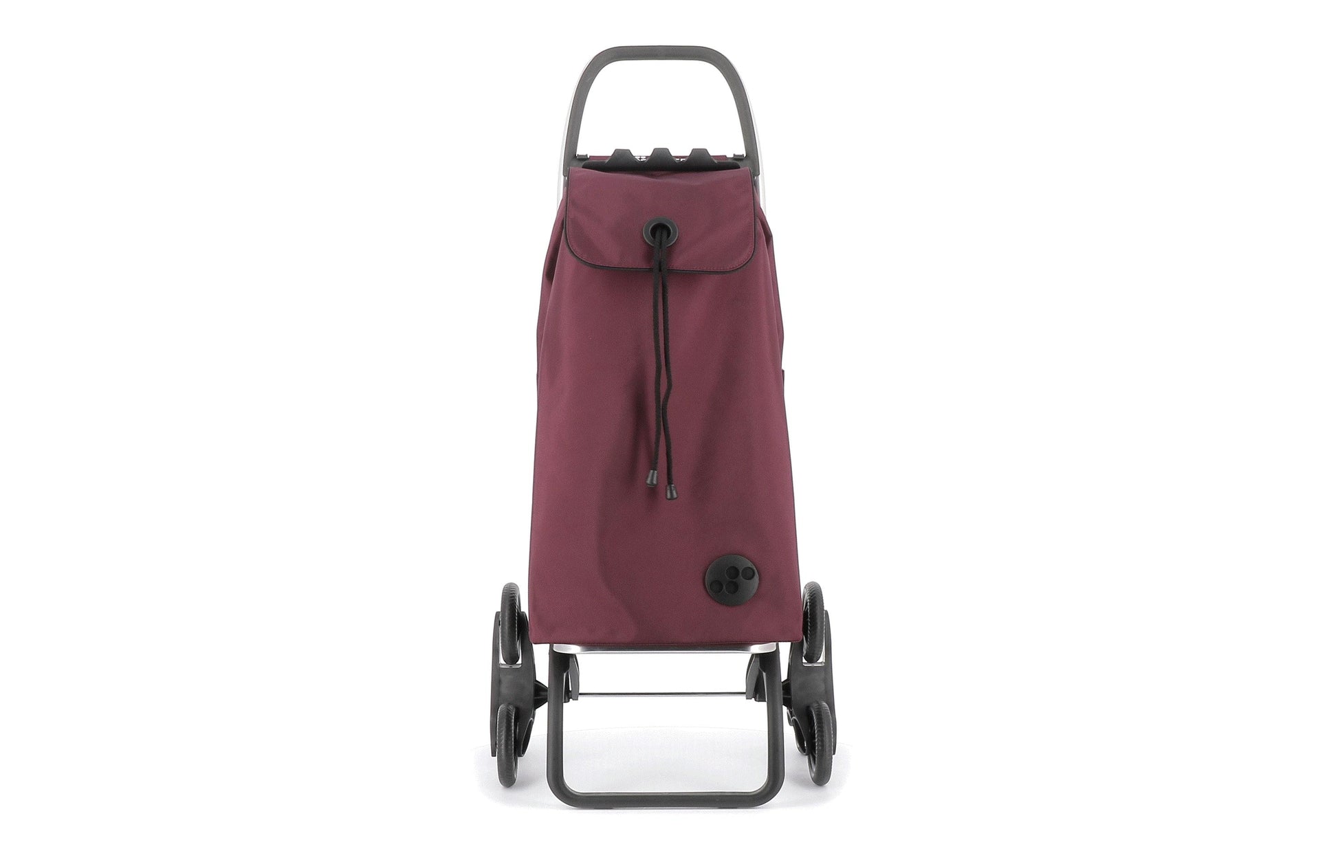 Rolser Stofftasche, Polyester, Bordeaux, 360×630×190 mm, mit 6 Rädern