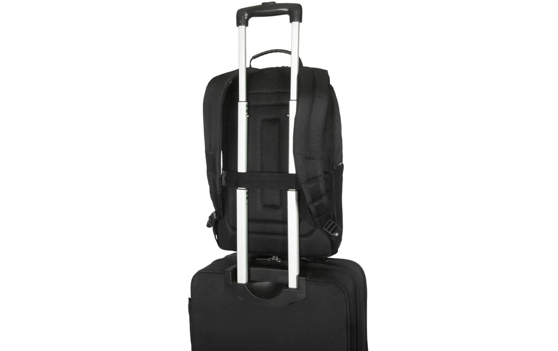 Targus Notebook-Rucksack Classic EcoSmart – 25 l, schlagfest, rPET-Polyester – Schwarz, 310 × 455 × 175 mm