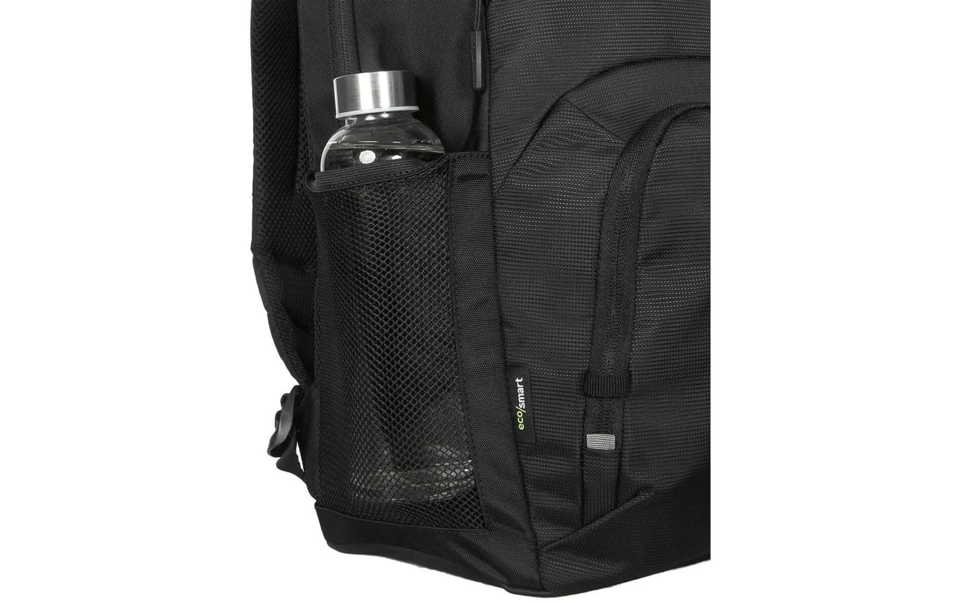 Targus Notebook-Rucksack Classic EcoSmart – 25 l, schlagfest, rPET-Polyester – Schwarz, 310 × 455 × 175 mm