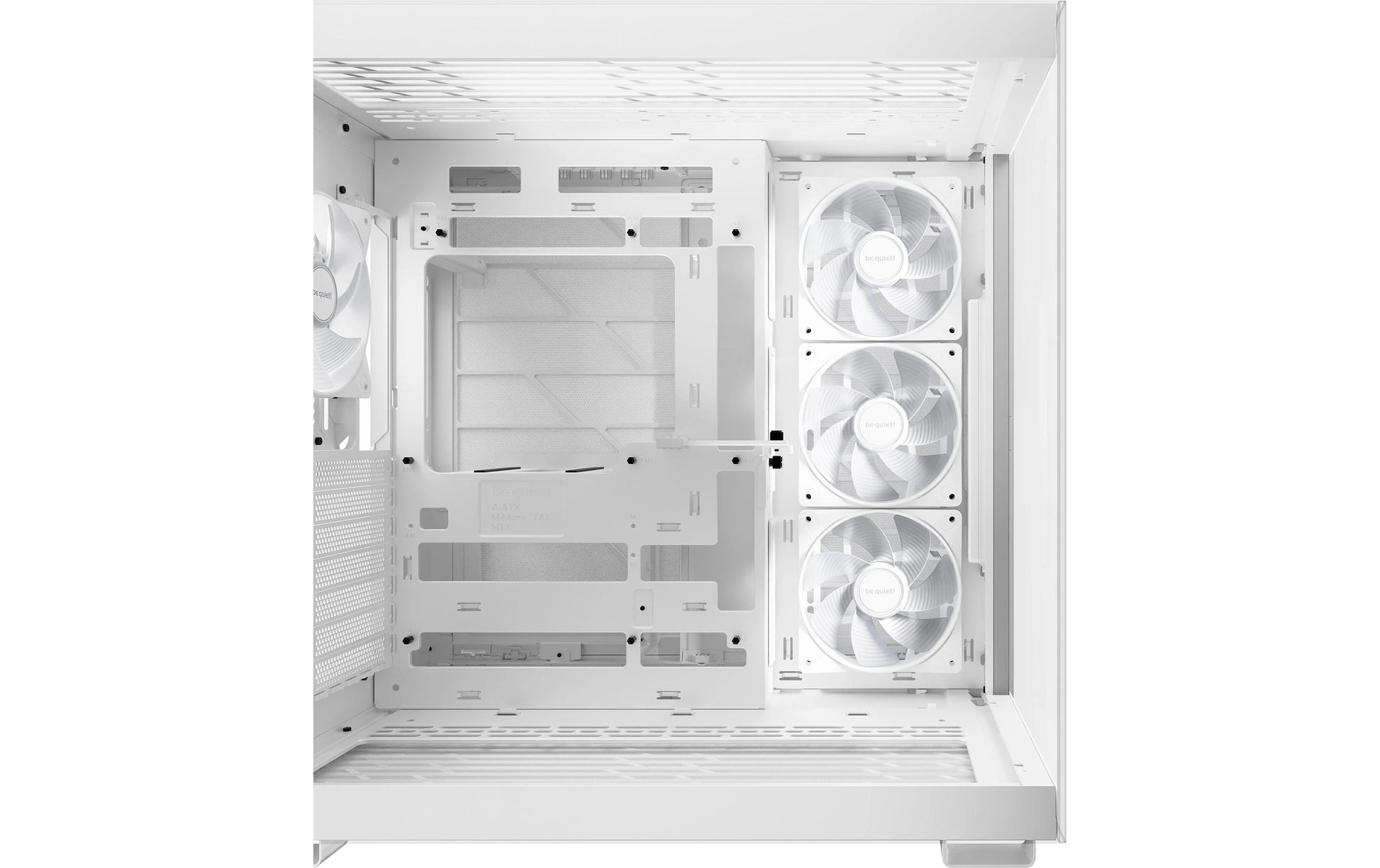 be quiet! be quiet LIGHT BASE 600 LX – Midi-Tower PC-Gehäuse – ATX/mATX/Mini-ITX, Weiss, 455×305×450 mm