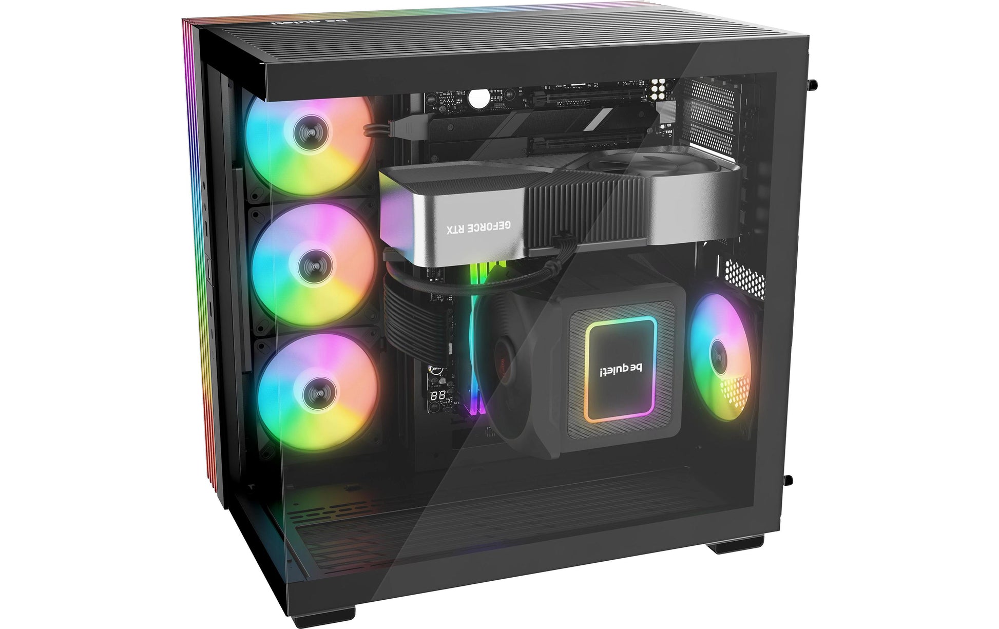 be quiet! be quiet LIGHT BASE 600 LX – Midi Tower – ATX, micro ATX, Mini-ITX, Schwarz