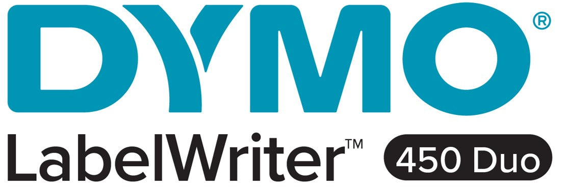 DYMO LabelWriter 450 Duo – Etikettendrucker, Thermodirekt, bis 60 mm, für D1-Bänder 6–24 mm