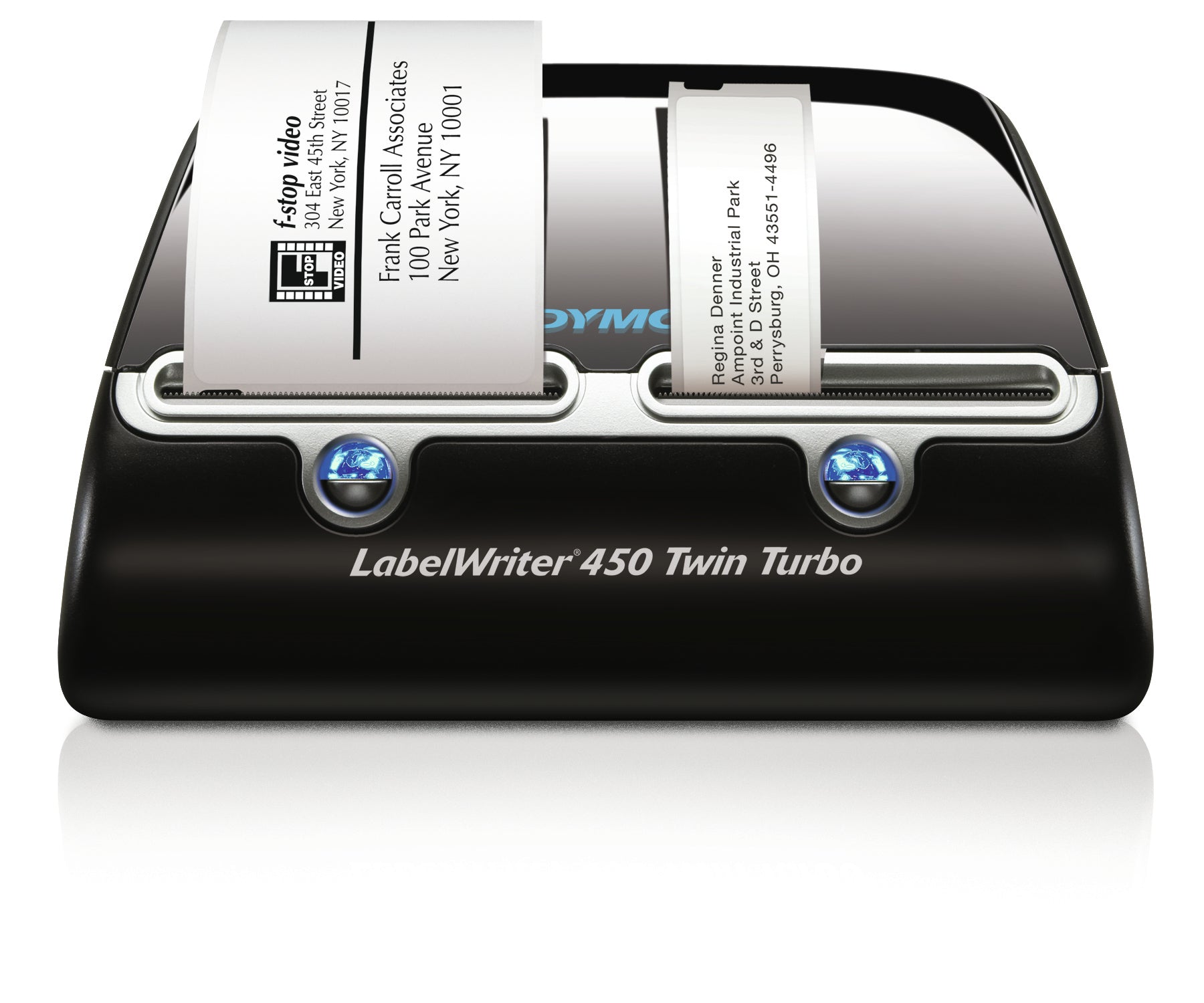 DYMO LabelWriter 450 Twin Turbo – Etikettendrucker, Thermodirekt, bis 60 mm, 600 dpi, USB
