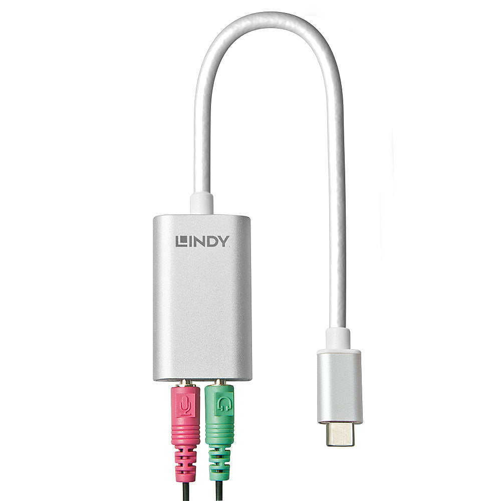 Lindy USB-C auf Audio Adapter