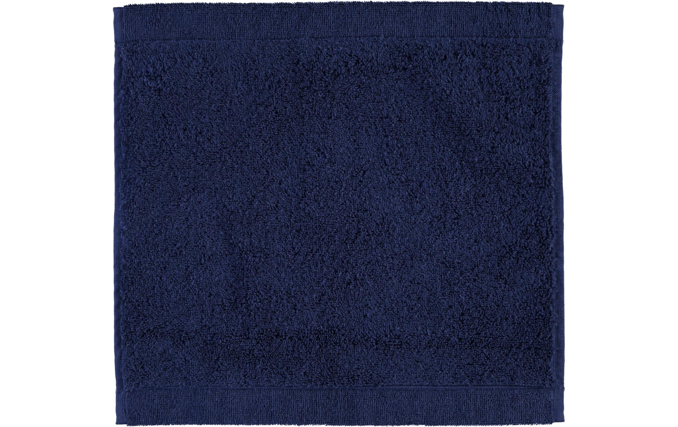 Cawö Waschlappen Lifestyle Uni – 30×30 cm, 100% Baumwolle, Nachtblau