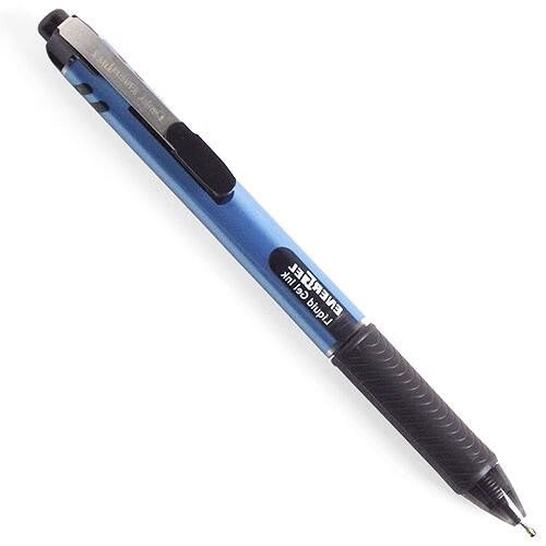 Pentel EnerGel Xm RT Extra Fine – Tintenroller, schnelltrocknend, 0,5 mm, schwarz, für Linkshänder