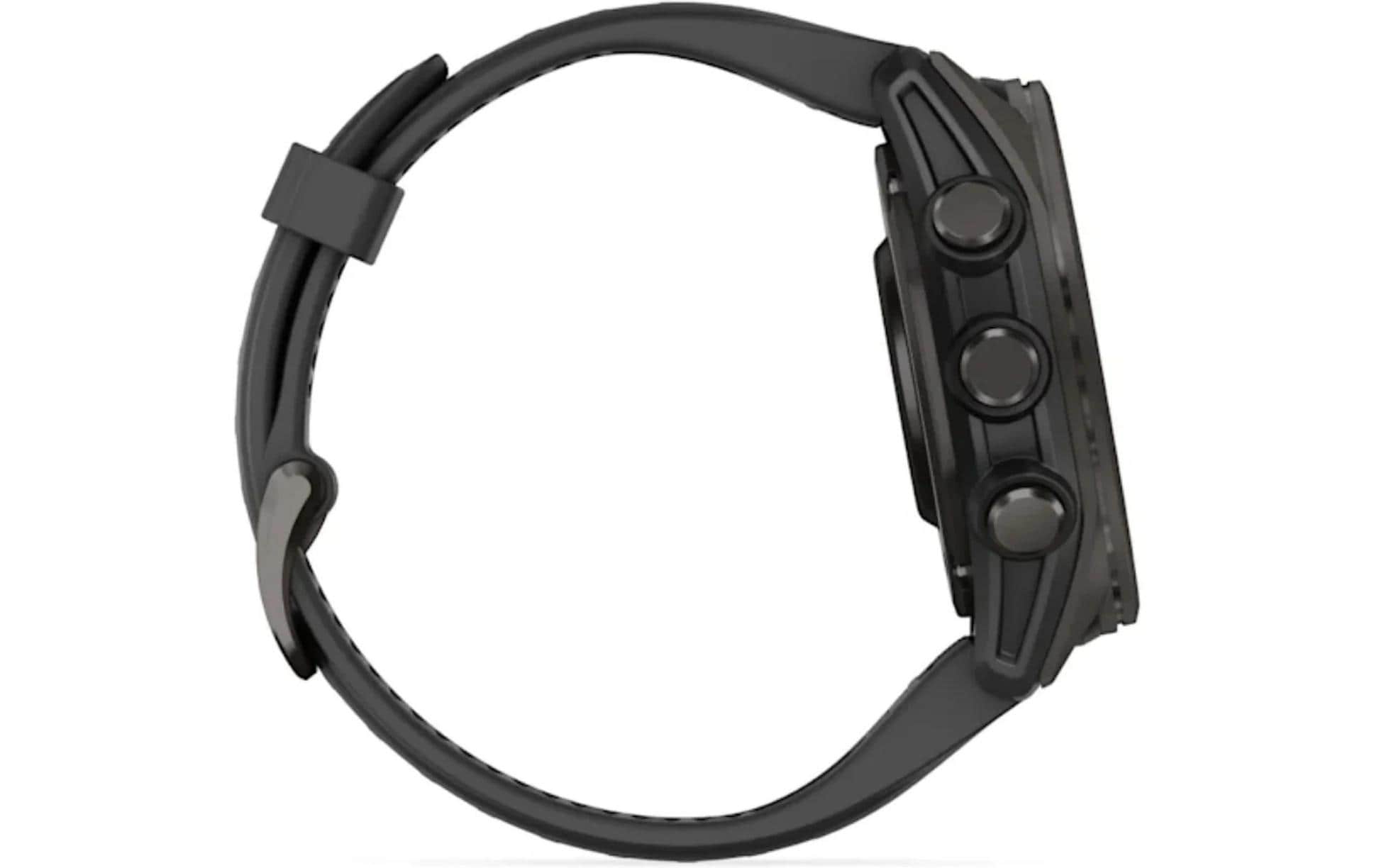 Garmin Fenix 8 – GPS-Smartwatch – 43 mm, 1,3", GPS, WLAN, AMOLED, Saphirglas, 100 m, Schwarz/Dunkelgrau