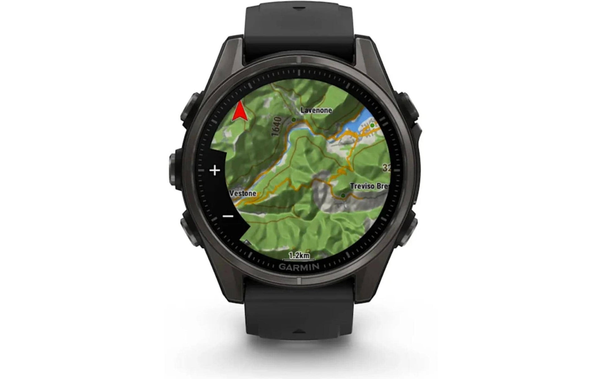 Garmin Fenix 8 – GPS-Smartwatch – 43 mm, 1,3", GPS, WLAN, AMOLED, Saphirglas, 100 m, Schwarz/Dunkelgrau