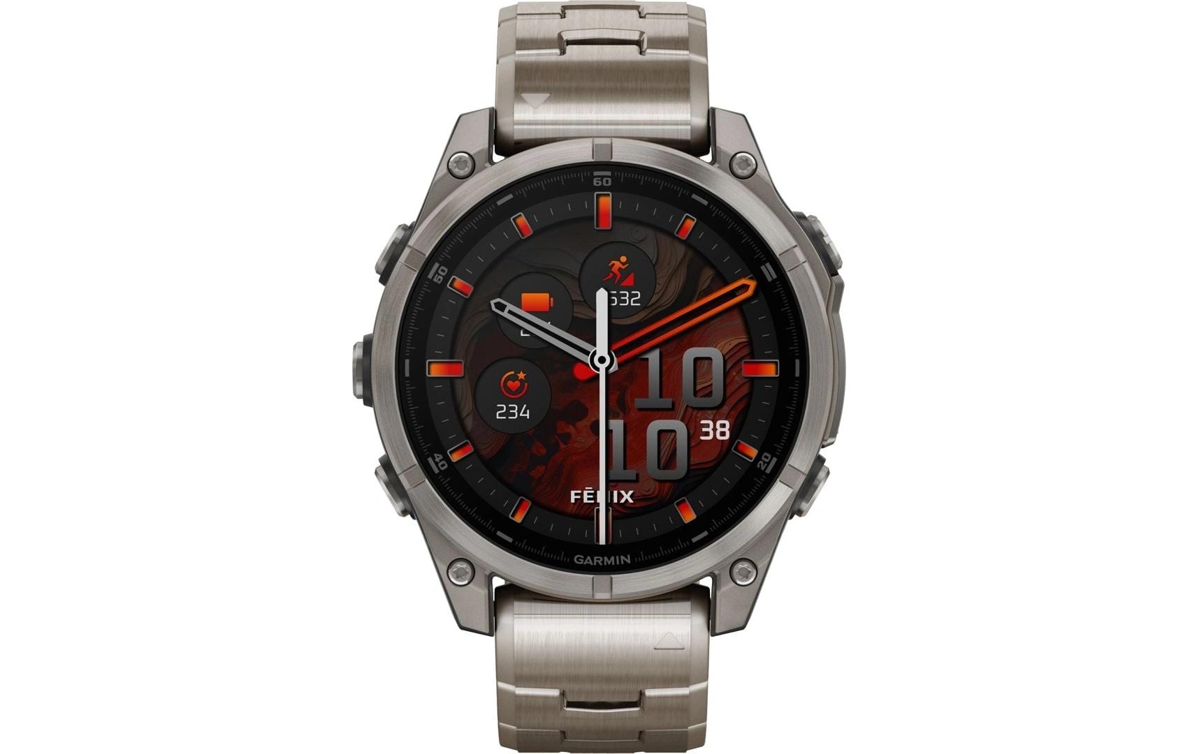 Garmin Fenix 8 AMOLED Sapphire – GPS-Smartwatch – 47 mm, 1,4", GPS, WLAN, AMOLED, Saphirglas, 100 m, Titan
