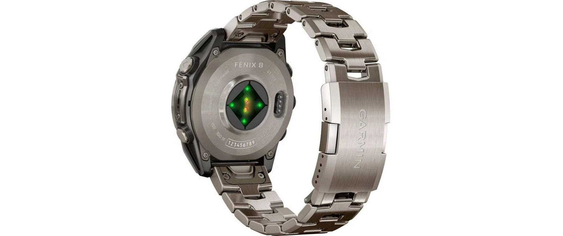Garmin Fenix 8 AMOLED Sapphire – GPS-Smartwatch – 47 mm, 1,4", GPS, WLAN, AMOLED, Saphirglas, 100 m, Titan