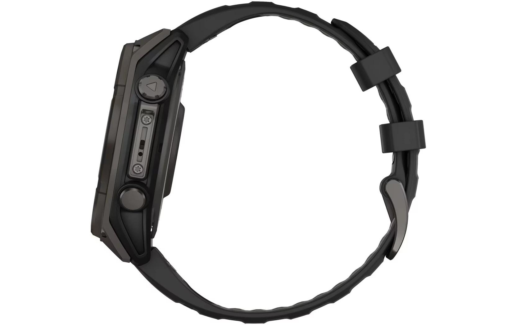 Garmin Fenix 8 Solar Sapphire – GPS-Smartwatch – 47 mm, 1,3", GPS, Saphirglas, 100 m, Schwarz, Sportarmband