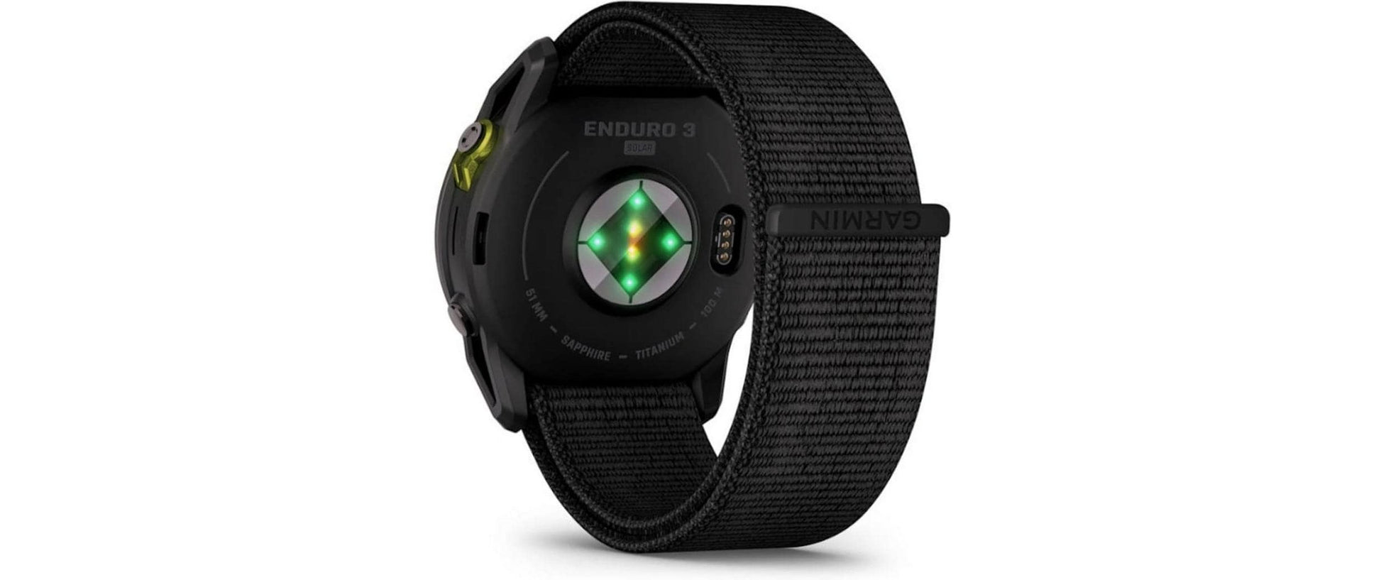 Garmin Enduro 3 Solar – GPS-Smartwatch – 51 mm, 1,4", WLAN, Titangehäuse, Carbon Grau, Schwarz, Ultra Fit Nylon