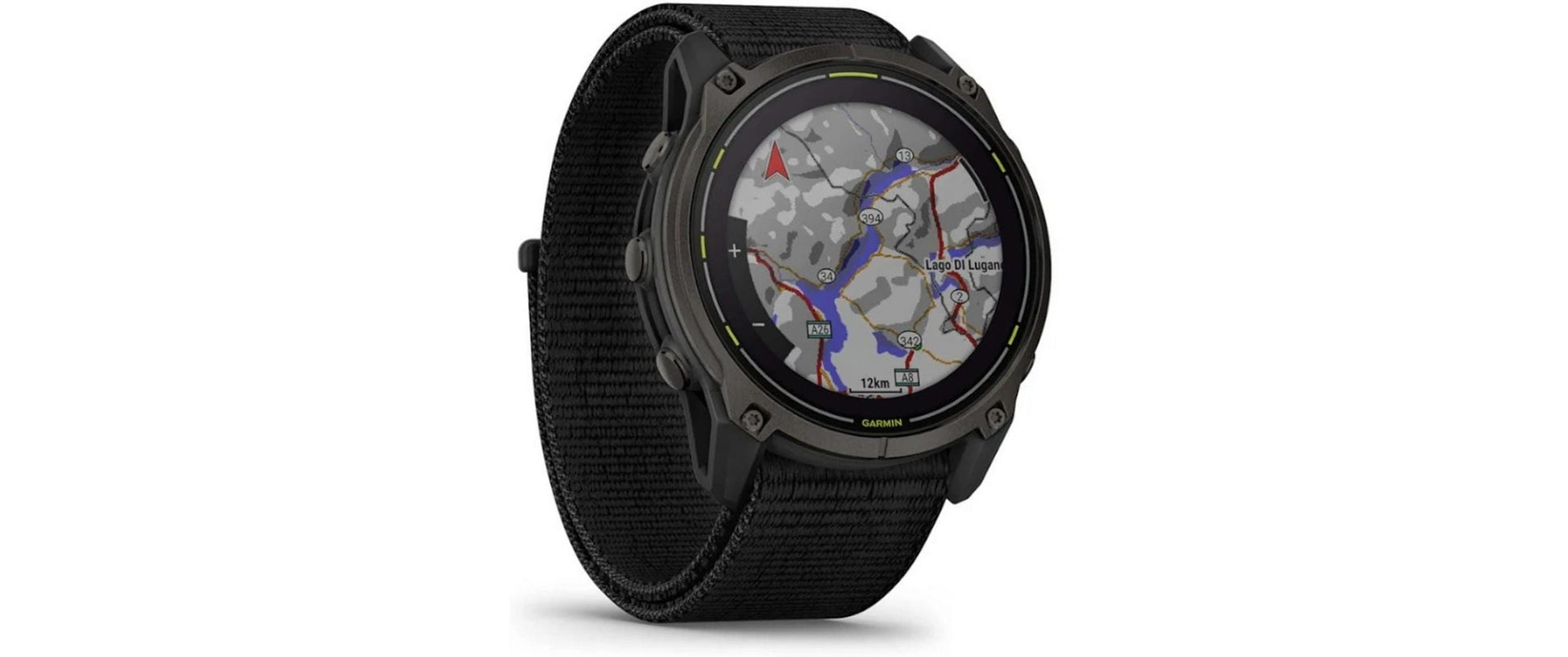 Garmin Enduro 3 Solar – GPS-Smartwatch – 51 mm, 1,4", WLAN, Titangehäuse, Carbon Grau, Schwarz, Ultra Fit Nylon
