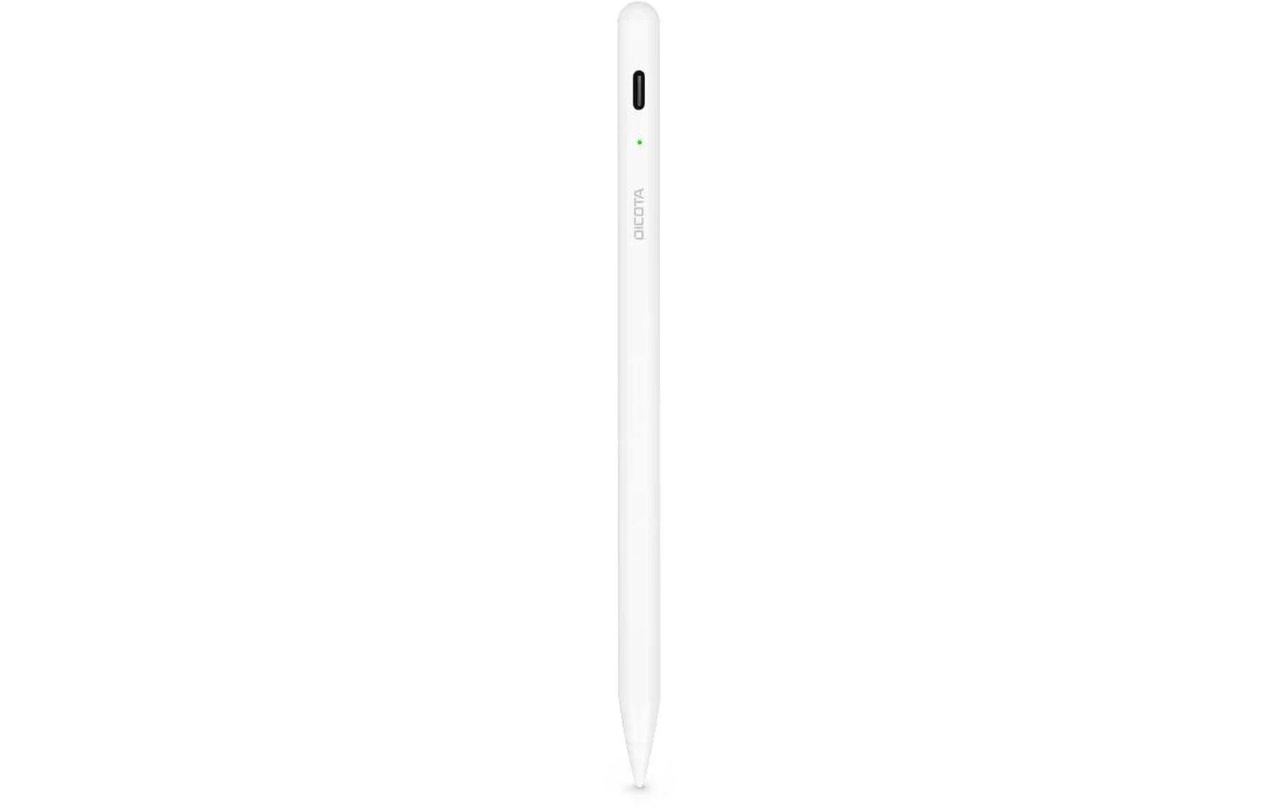 DICOTA Eingabestift für Apple iPad – aktiv, 9 h Batterielaufzeit – Weiss