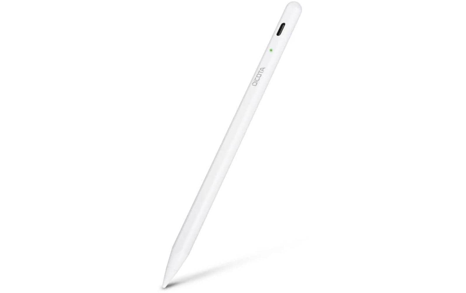 DICOTA Eingabestift für Apple iPad – aktiv, 9 h Batterielaufzeit – Weiss