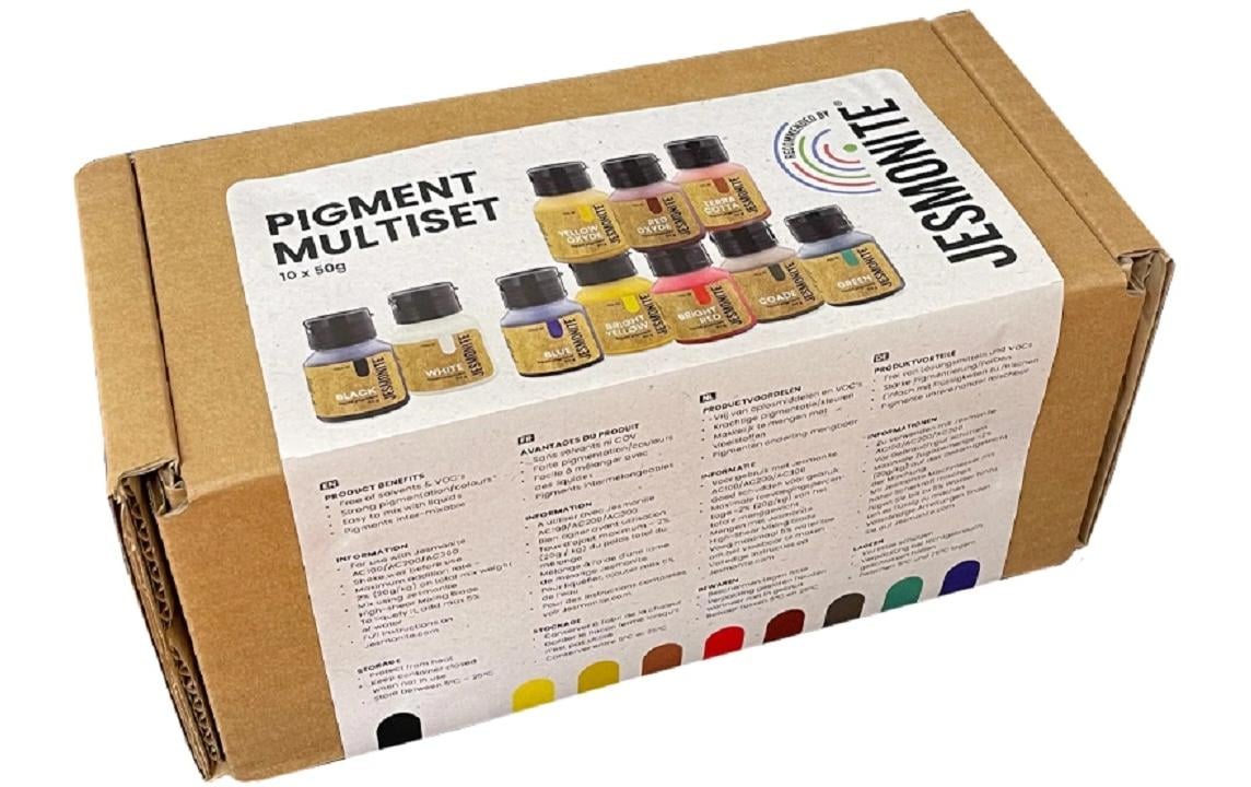 Jesmonite Pigment-Set, 10 × 50 g
