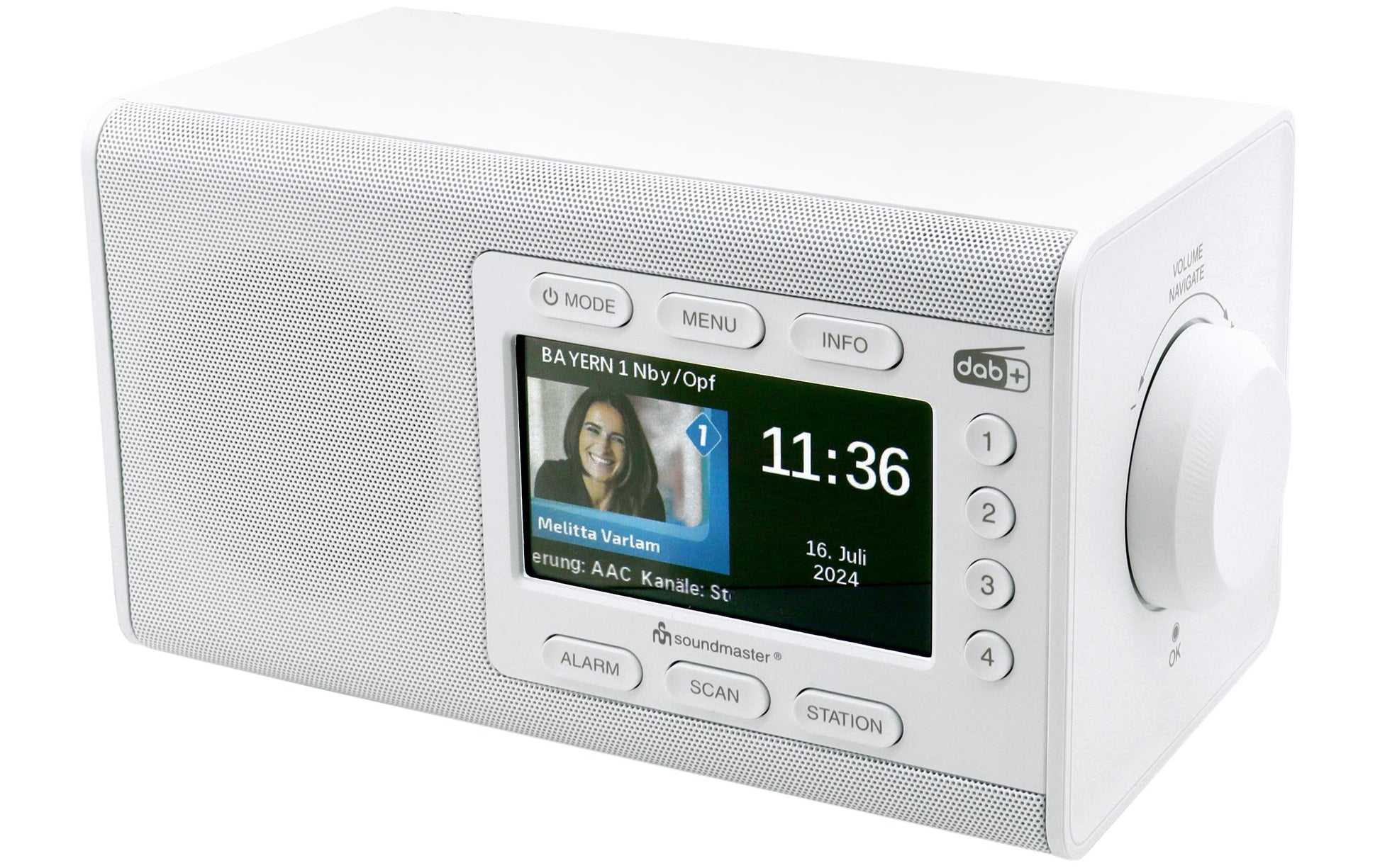 Soundmaster DAB900WE – USB-C, 5 W