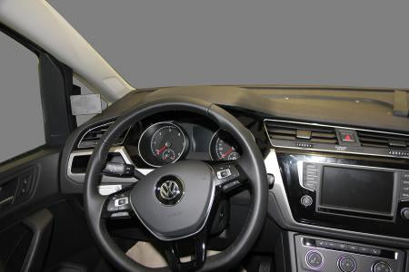 Brodit Auto-Halterung, Montagekonsole – für Volkswagen Touran 2016–2018 – Schwarz, ABS
