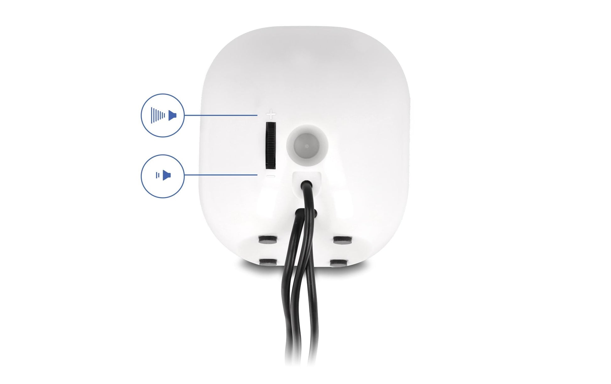 DeLOCK 27008 – PC-Lautsprecher – 2.0, 2 W, 3,5 mm, Weiss