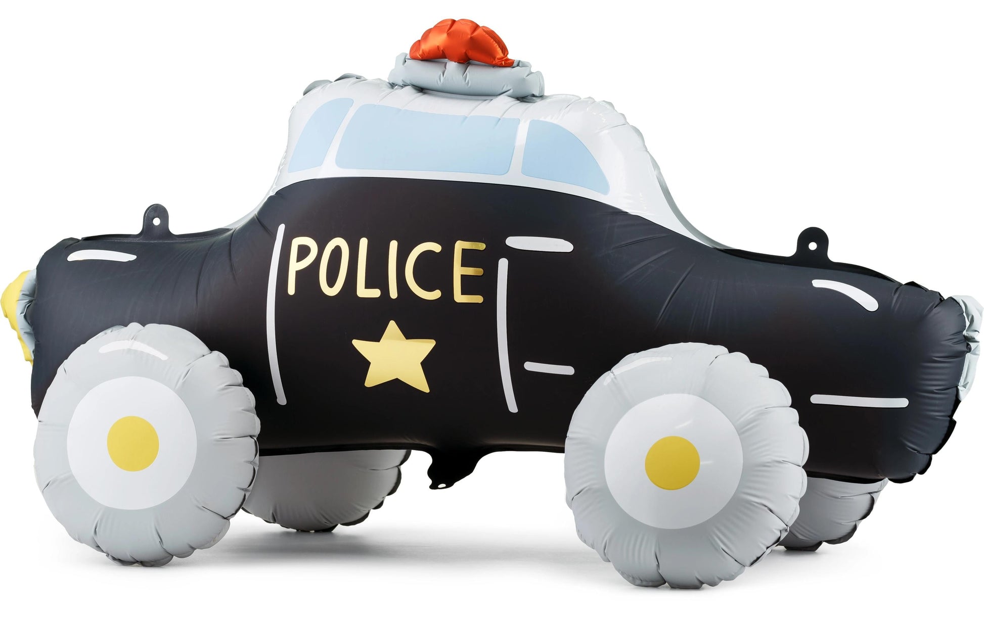 PartyDeco Folienballon Polizei – mehrfarbig – 90 × 41 cm – Folie – 1 Stk