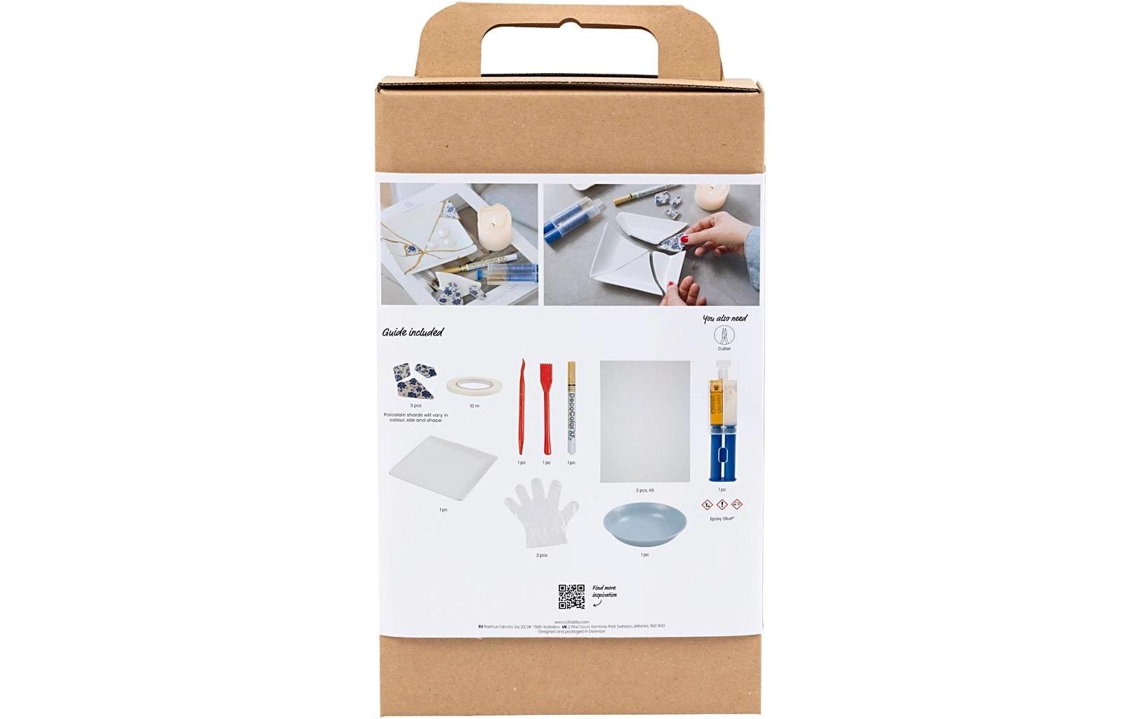Creativ Company Kintsugi – Bastelset – Porzellan-Schale