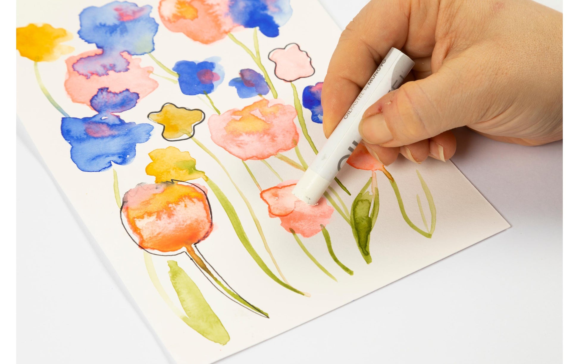 Creativ Company Kreativ Mix Aquarell – Bastelset (Wasserfarben) – Mehrfarbig