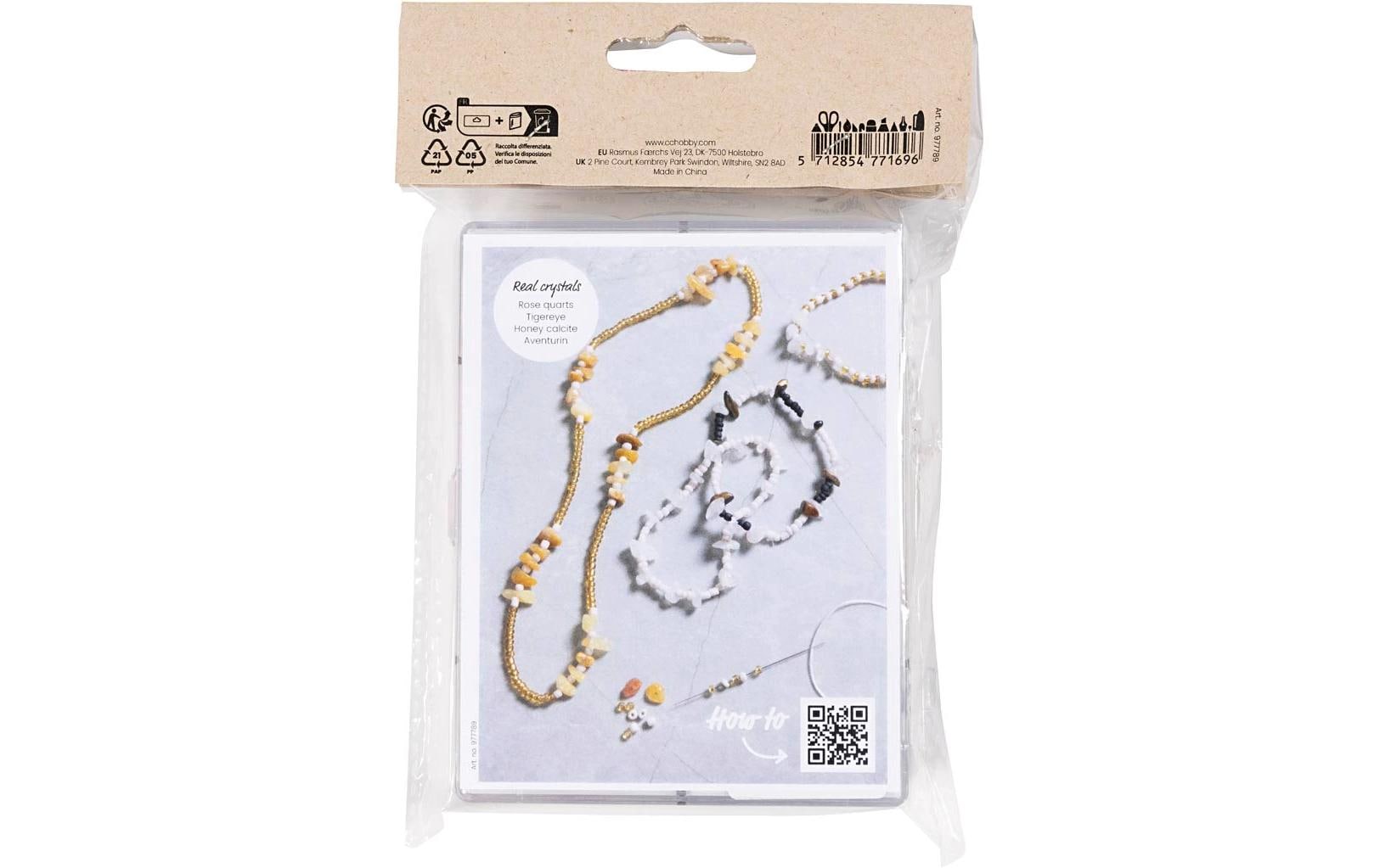 Creativ Company Perlenset – Mehrfarbig – Kristalle