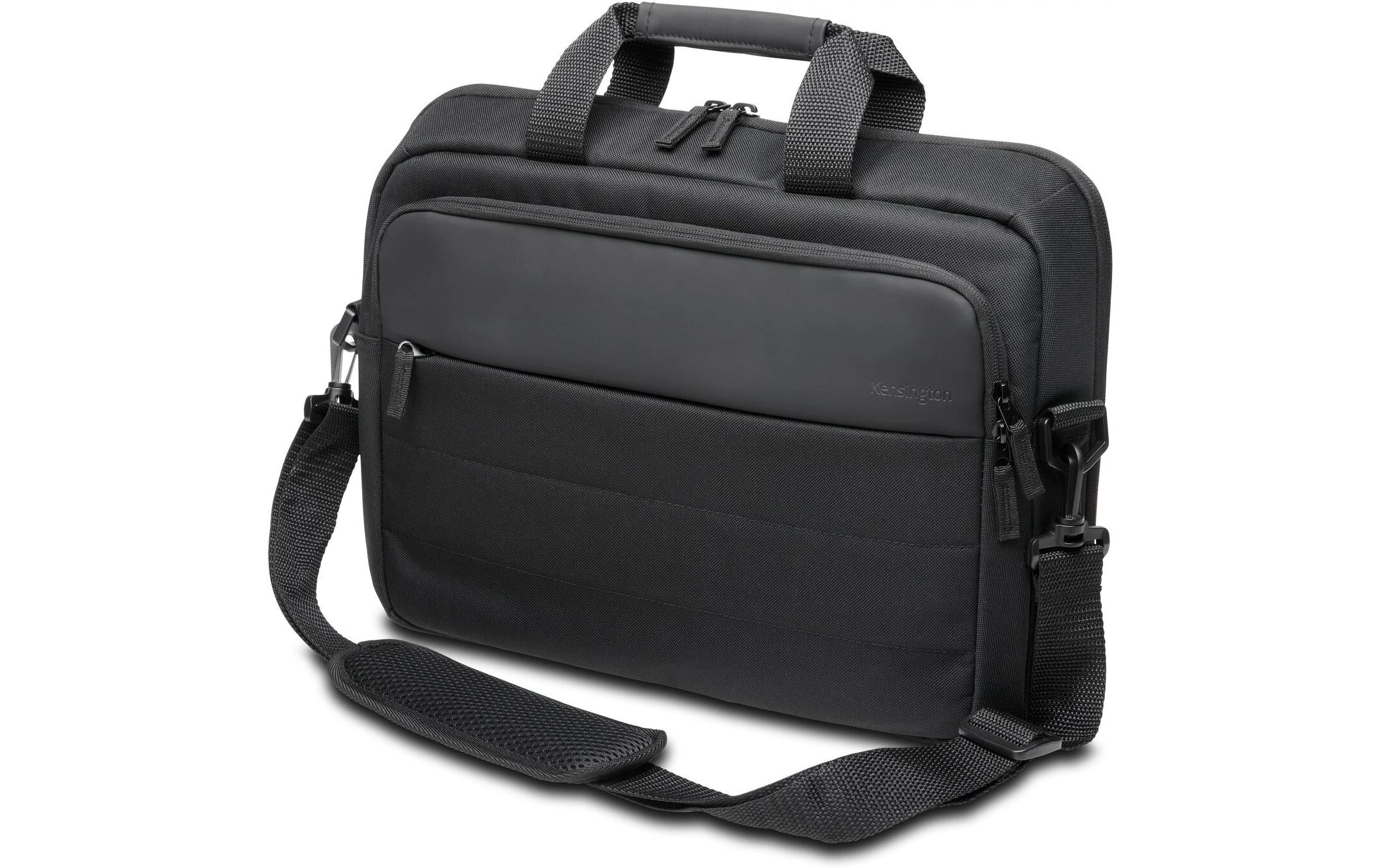 Kensington K60390WW – Aktentasche, Polyester/PU, 16", 12,9 l, Schwarz, 40,6 × 29,1 × 7 cm